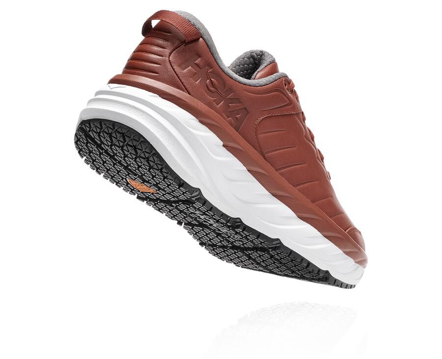 Running Shoes Mens - Hoka One One Bondi Sr - Brown - CTOQSWZ-09